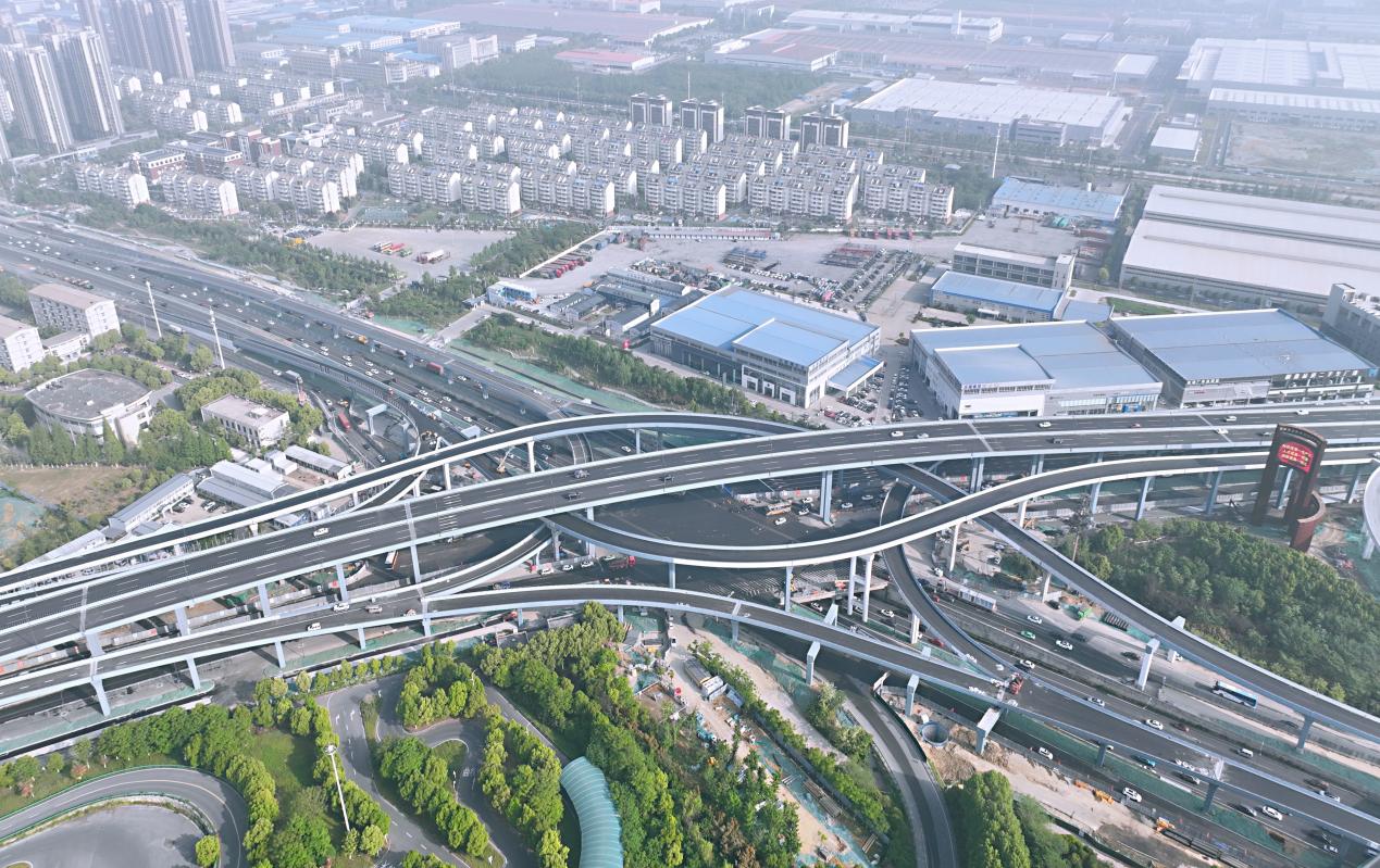 安徽路橋宿松路項(xiàng)目。安徽建工集團(tuán)供圖